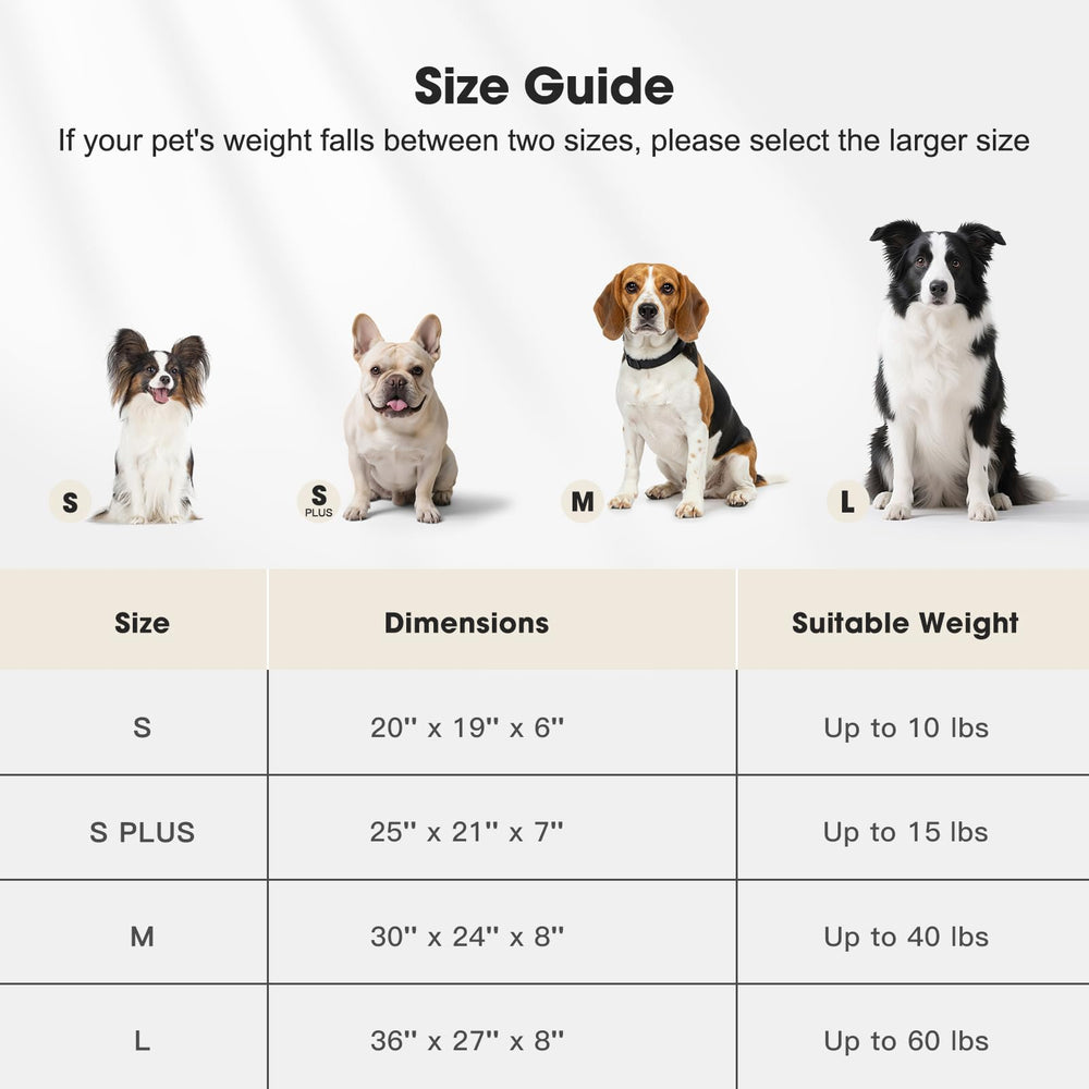 MIXJOY lit en usage avec chien détendu montrant confort