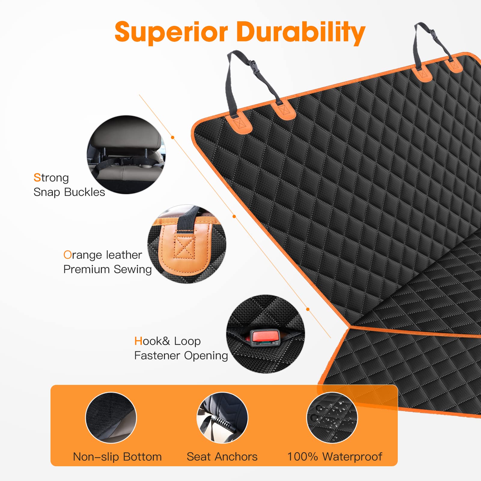 MIXJOY détail des boucles et sangles pour une installation rapide