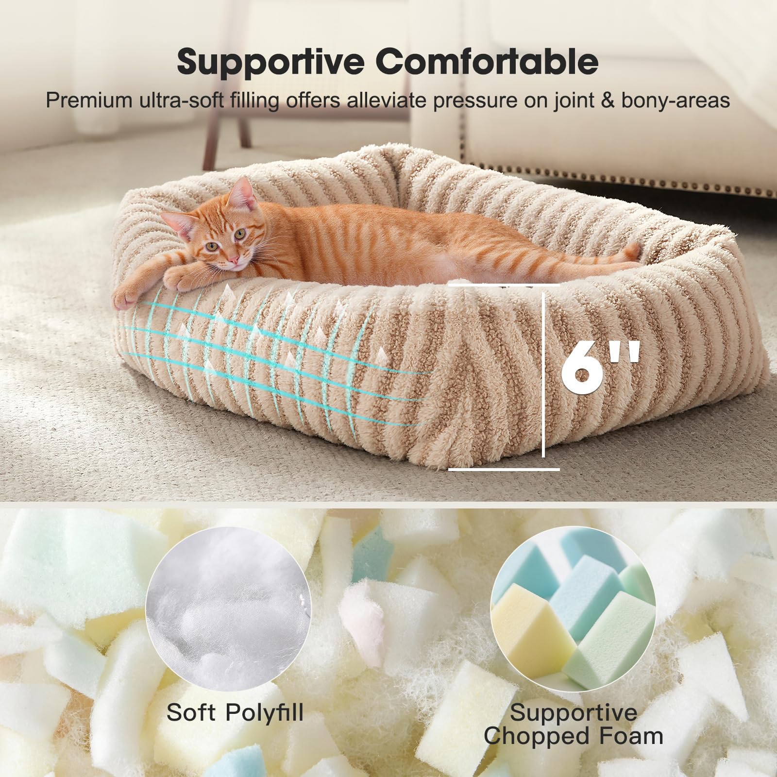 mixjoy gros plan fourrure douce pour apaiser l'animal
