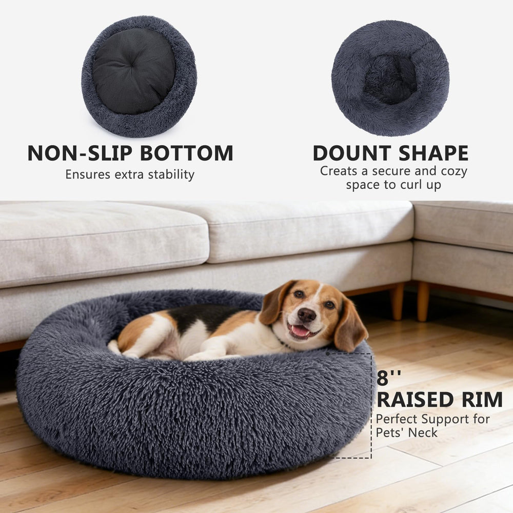 MIXJOY détail de la fausse fourrure shag, douceur pour apaiser l'animal
