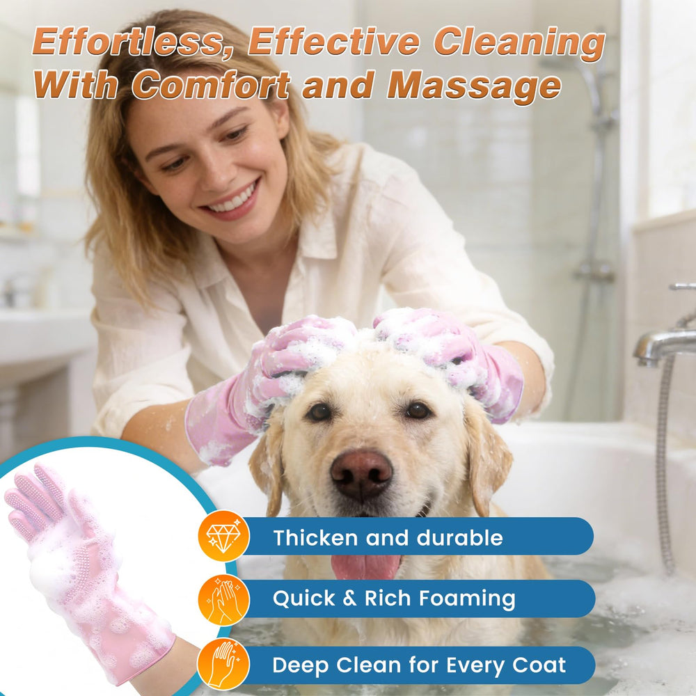 MIYIJHY brosse de douche ergonomique pour démêler et masser facilement