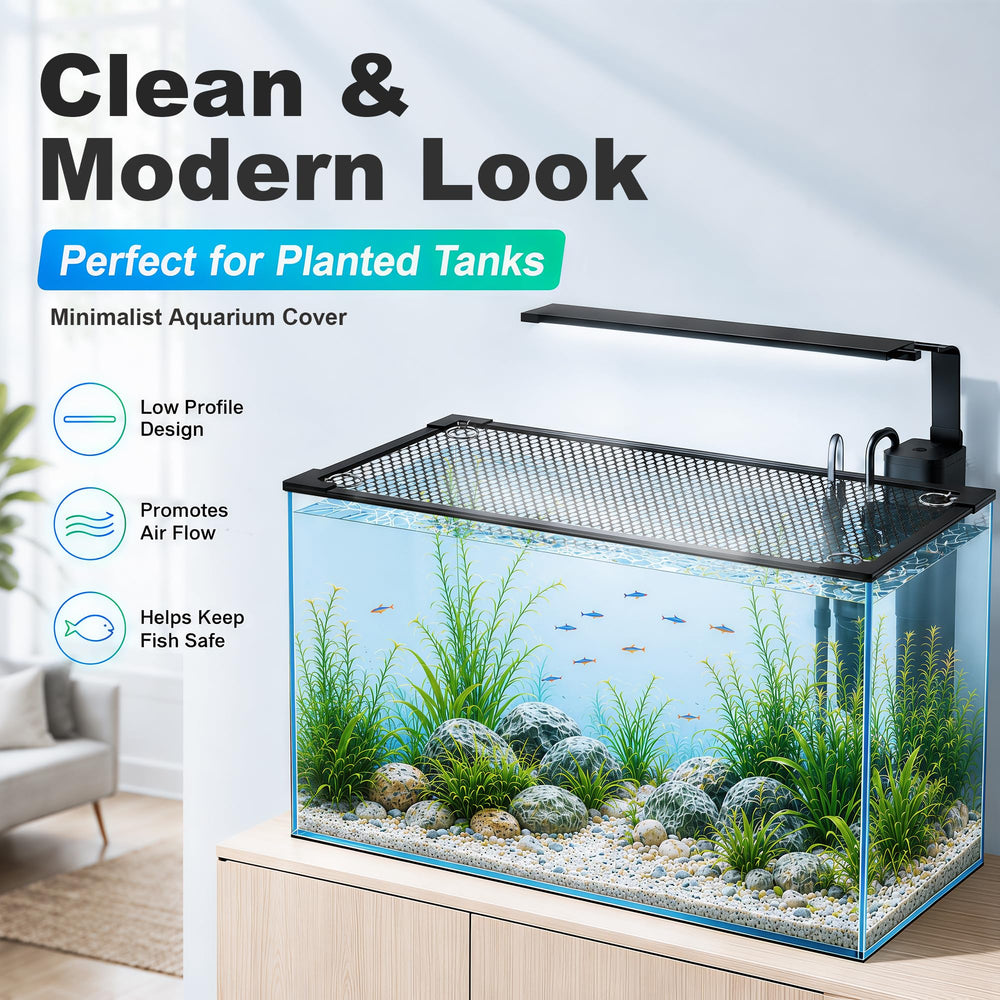 MLEJU scène aquascape montrant protection discrète et visibilité maximale