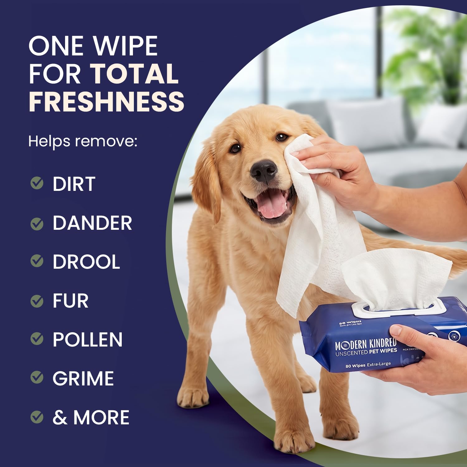 Modern Kindred lingette utilisée pour essuyer pattes d'un chien, protection de la maison
