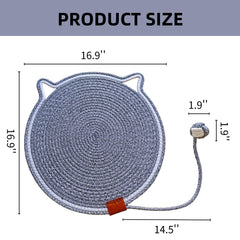 MoeQOassis gros plan tressage corde de coton durable et naturel