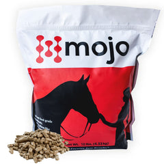 Mojo emballage pelleté face avant montrant la marque et bénéfice mobilité