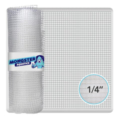 MongsterAquatics filet transparent face avant avec haute transmission lumineuse