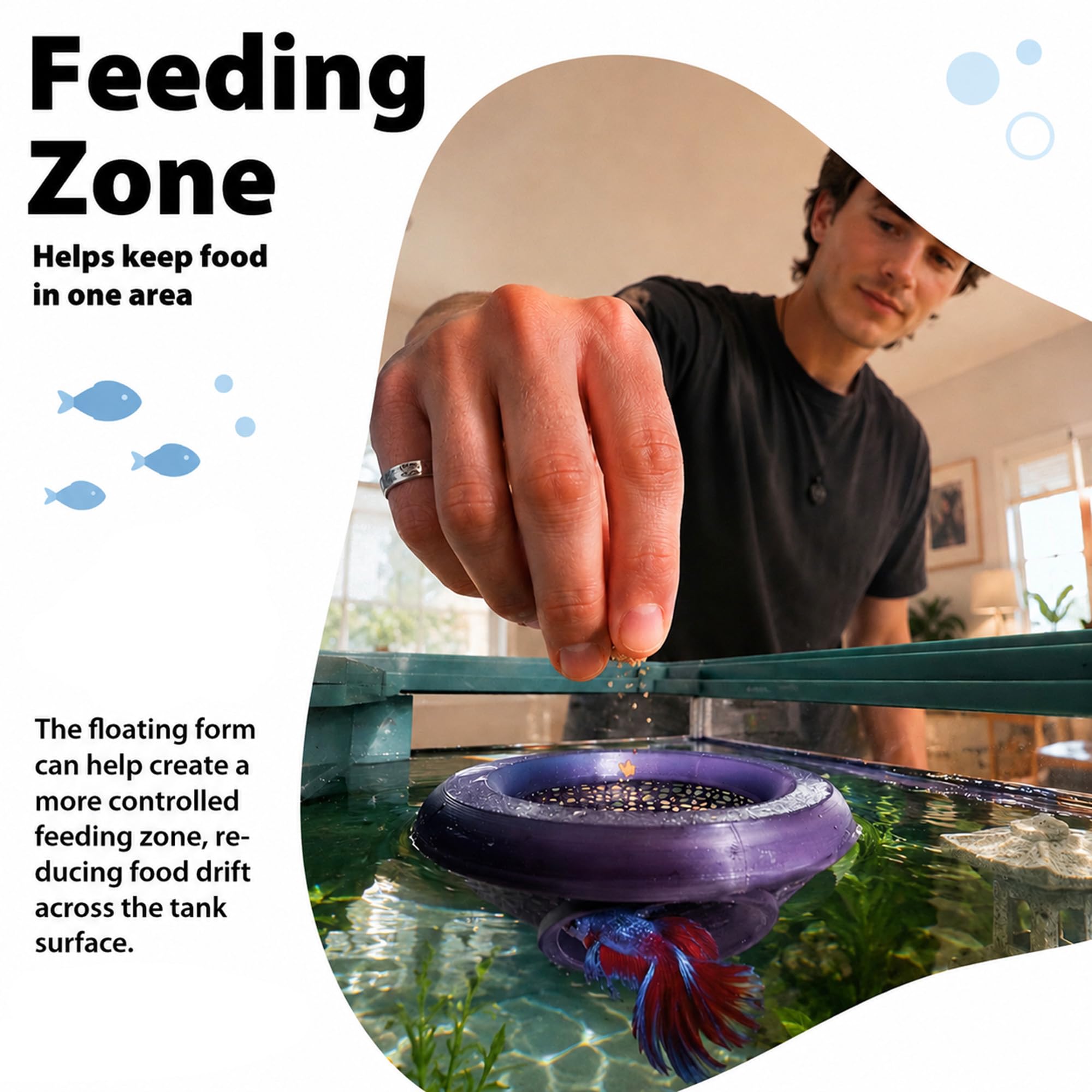 monohomi hamac en usage avec betta réduisant stress