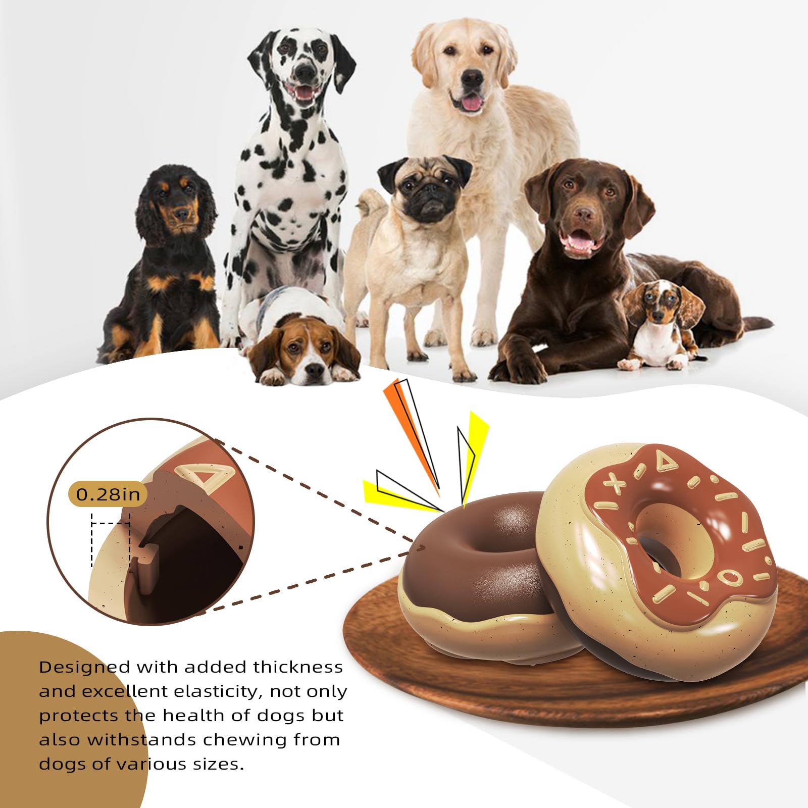Monotre donut en parc usage extérieur pour stimulation mentale