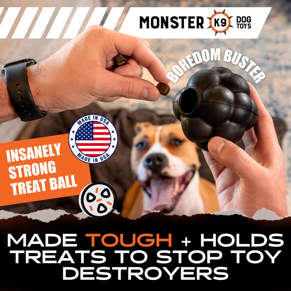 Monster K9 cœur creux rempli de friandises stimule l’intérêt et l’engagement