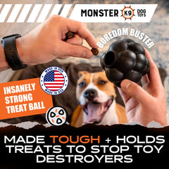 Monster K9 cœur creux rempli de friandises stimule l’intérêt et l’engagement