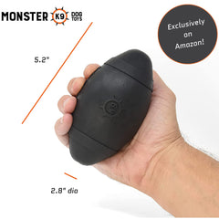 Monster K9 Dog Toys gros plan sur la texture du caoutchouc montrant robustesse et sécurité