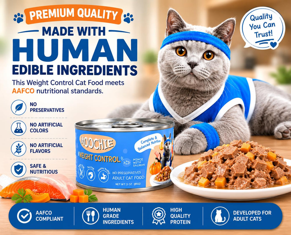 MOOCHIE étiquette montrant ingrédients et L‑Carnitine pour transparence nutritionnelle