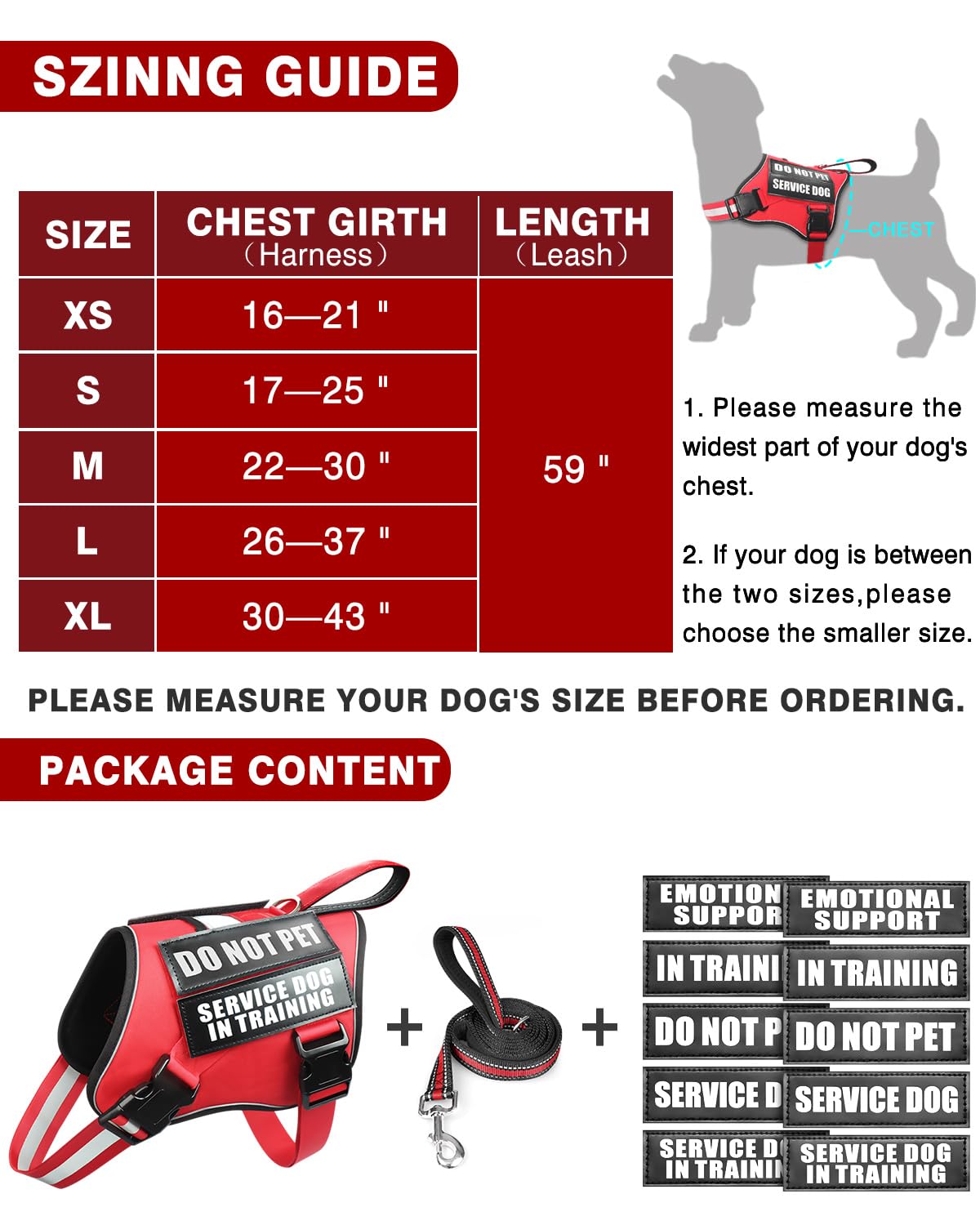 MOOGROU comparaison de taille XS montrant ajustement et guide de mesure