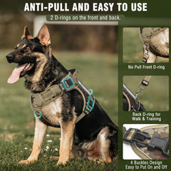 MOOGROU laisse 2-en-1 avec clip rotatif anti-emmêlement bénéfique