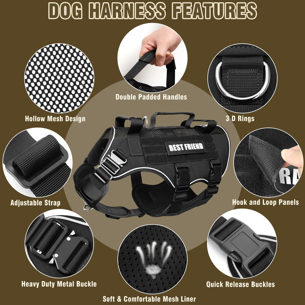 MOOGROU patches inclus DO NOT PET et IN TRAINING pour identification
