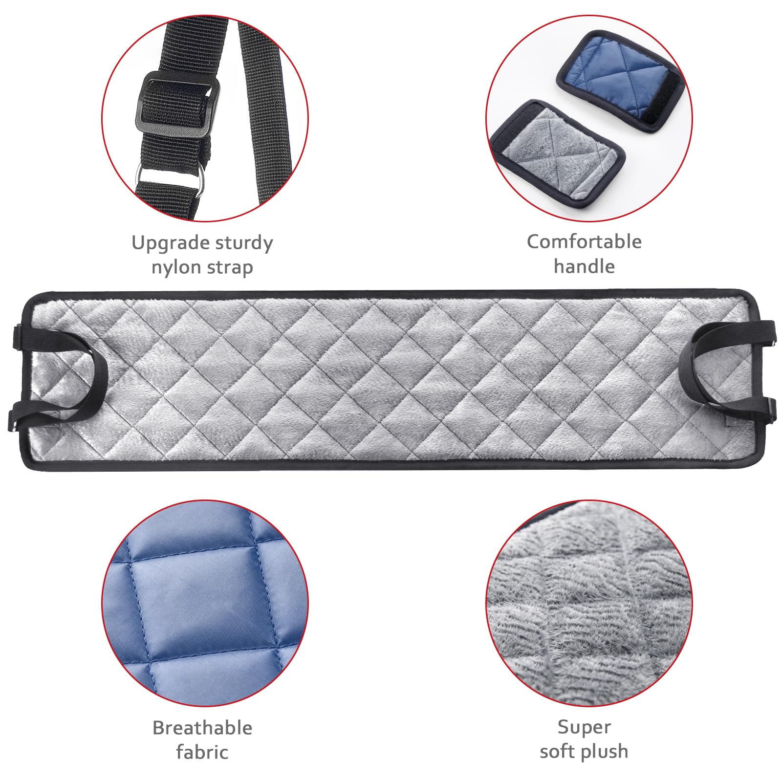 Moonsea harnais en usage lors de l'aide pour monter dans une voiture, prise sûre et stable