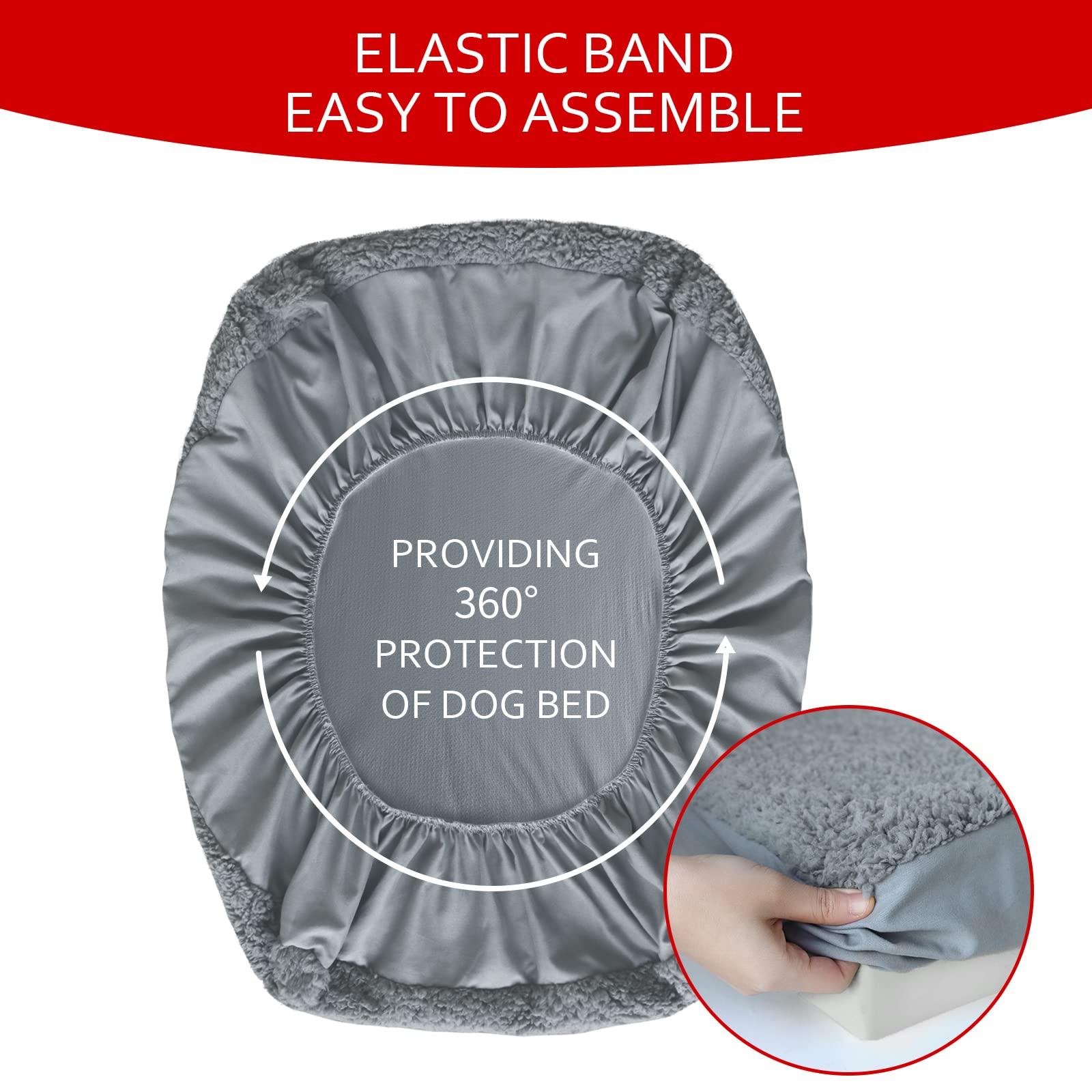 Moonsea vue inférieure membrane imperméable protégeant le rembourrage