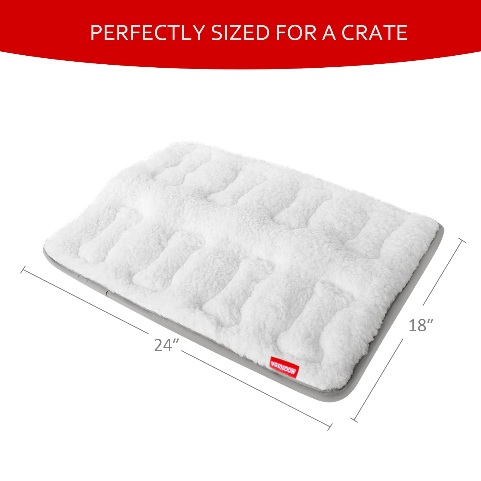 Moonsea tapis dans cage illustrant maintien et confort du chien