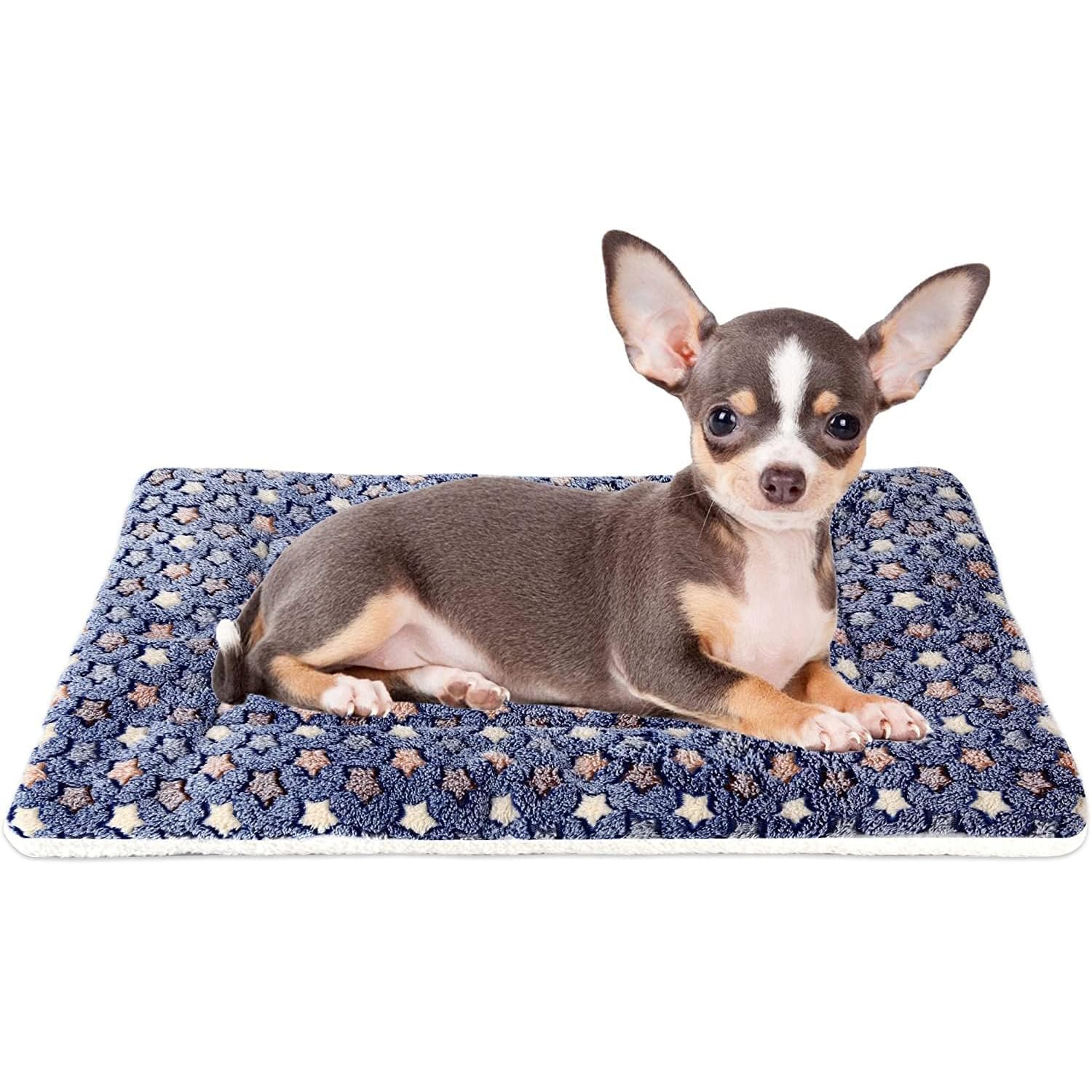 Mora Pets tapis face avant montrant motif étoiles et confort