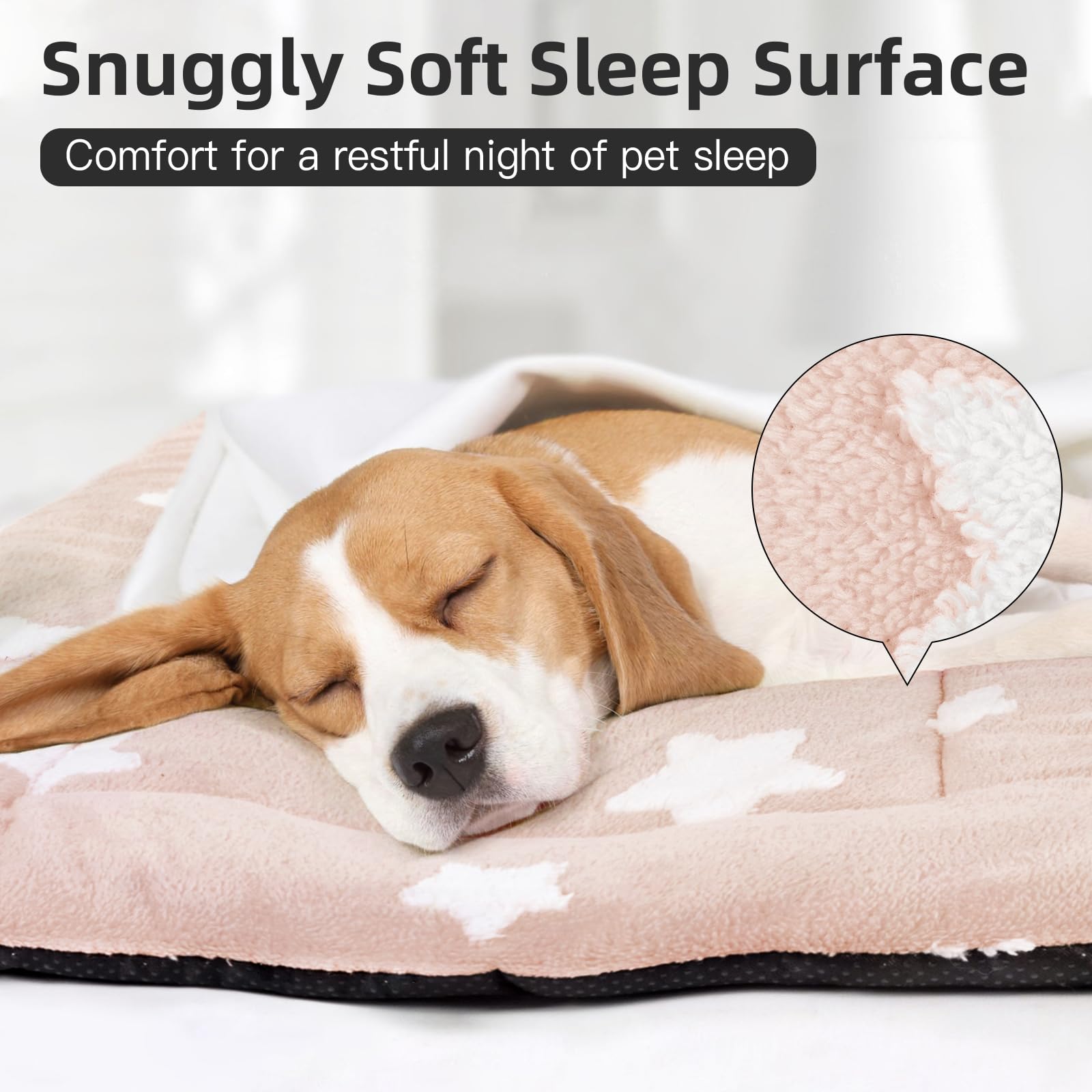 Mora Pets gros plan sur le garnissage fibreux pour soutien durable