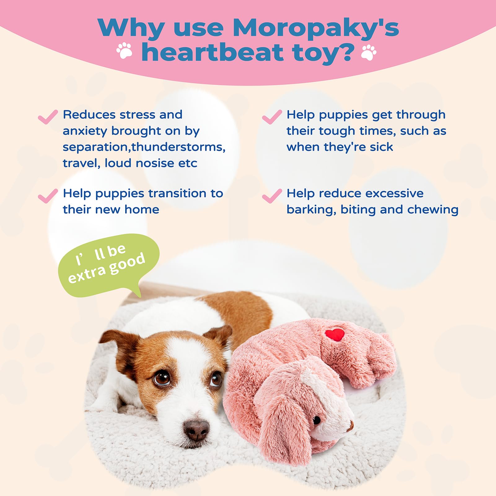 Moropaky gros plan tissu doux et peluche sécurisante