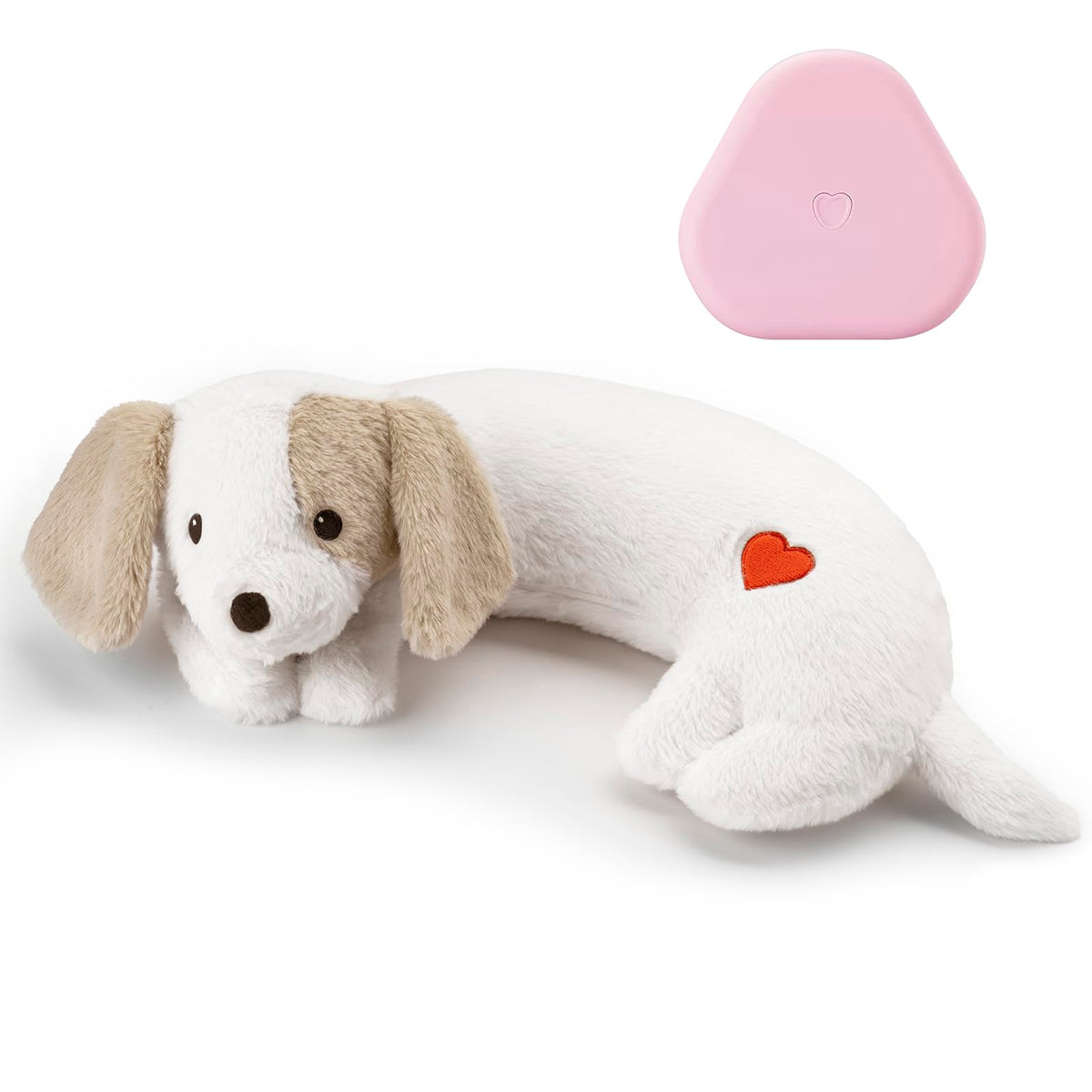 Moropaky vue de face de la peluche battement apaisant offrant confort immédiat