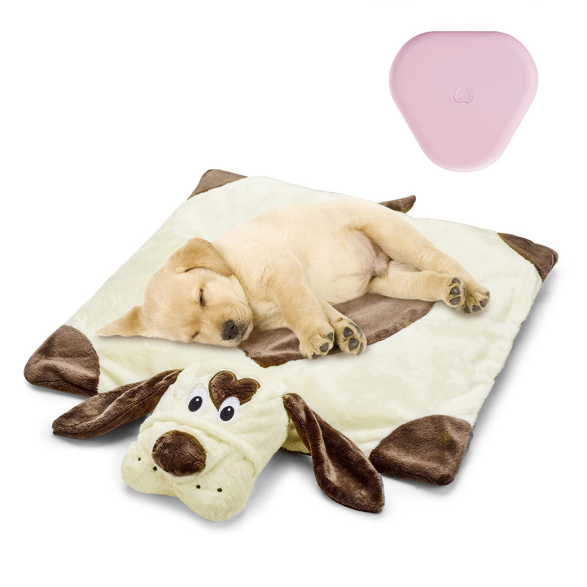 Moropaky peluche face avant montrant design apaisant pour confort