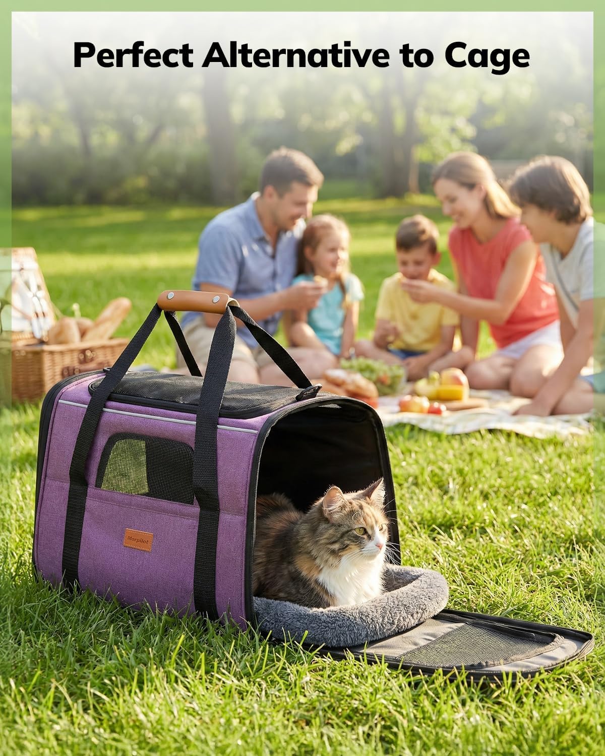 Morpilot sac replié montrant rangement compact et gain de place