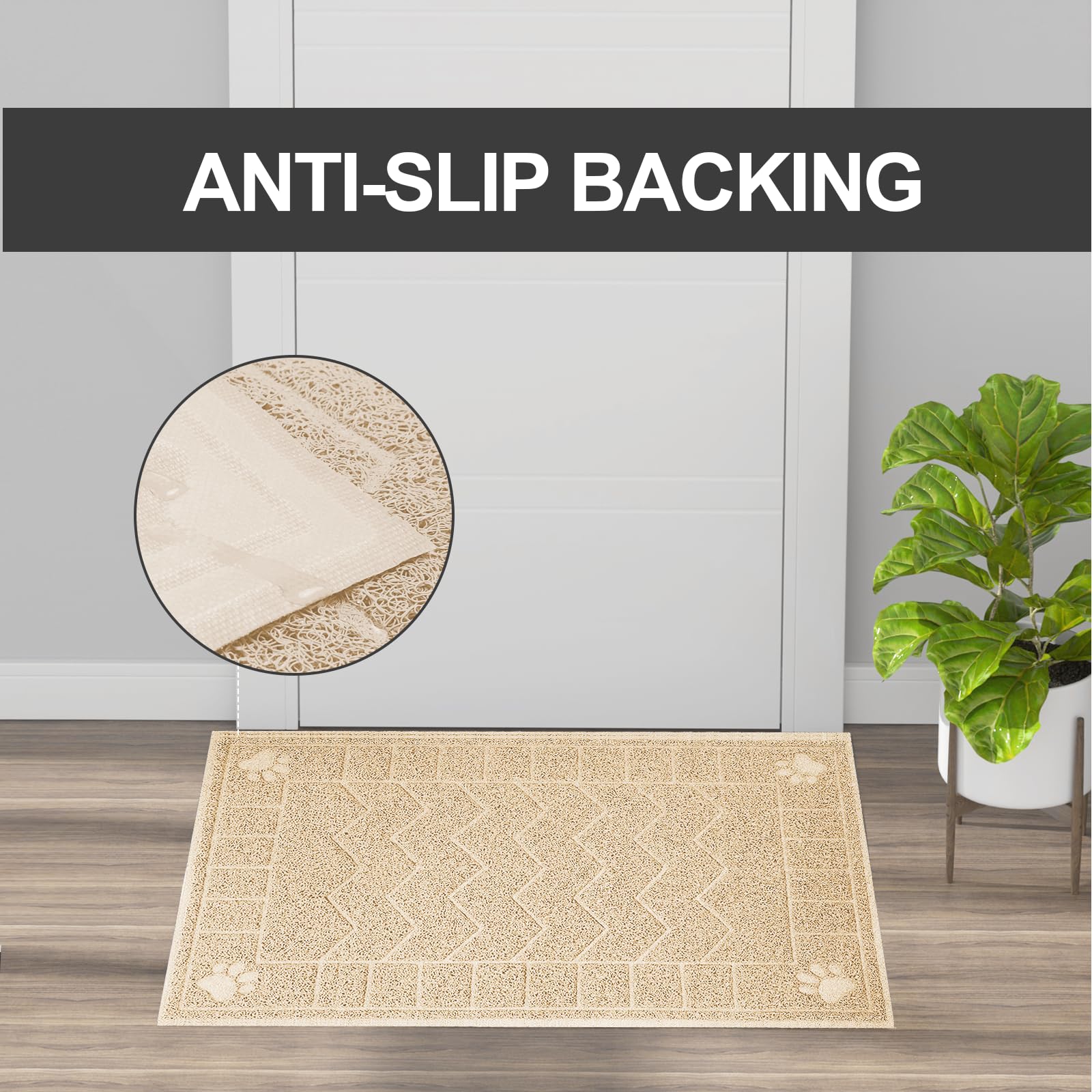 Motsamla comparaison taille 35x24 pouces montrant couverture efficace
