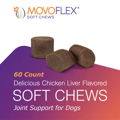 MOVOFLEX gros plan sur friandise montrant texture appétente et acceptation