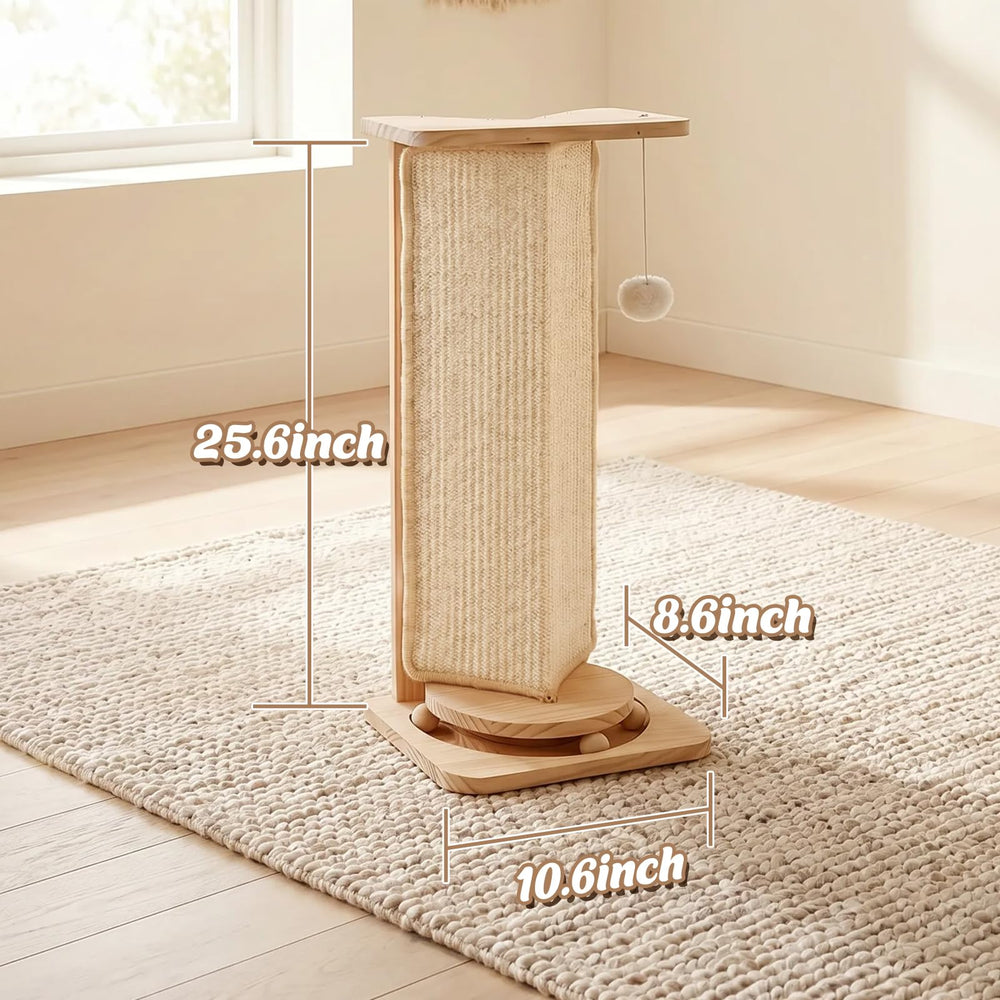 MOYMO chat utilisant le griffoir lifestyle favorise exercice et détente