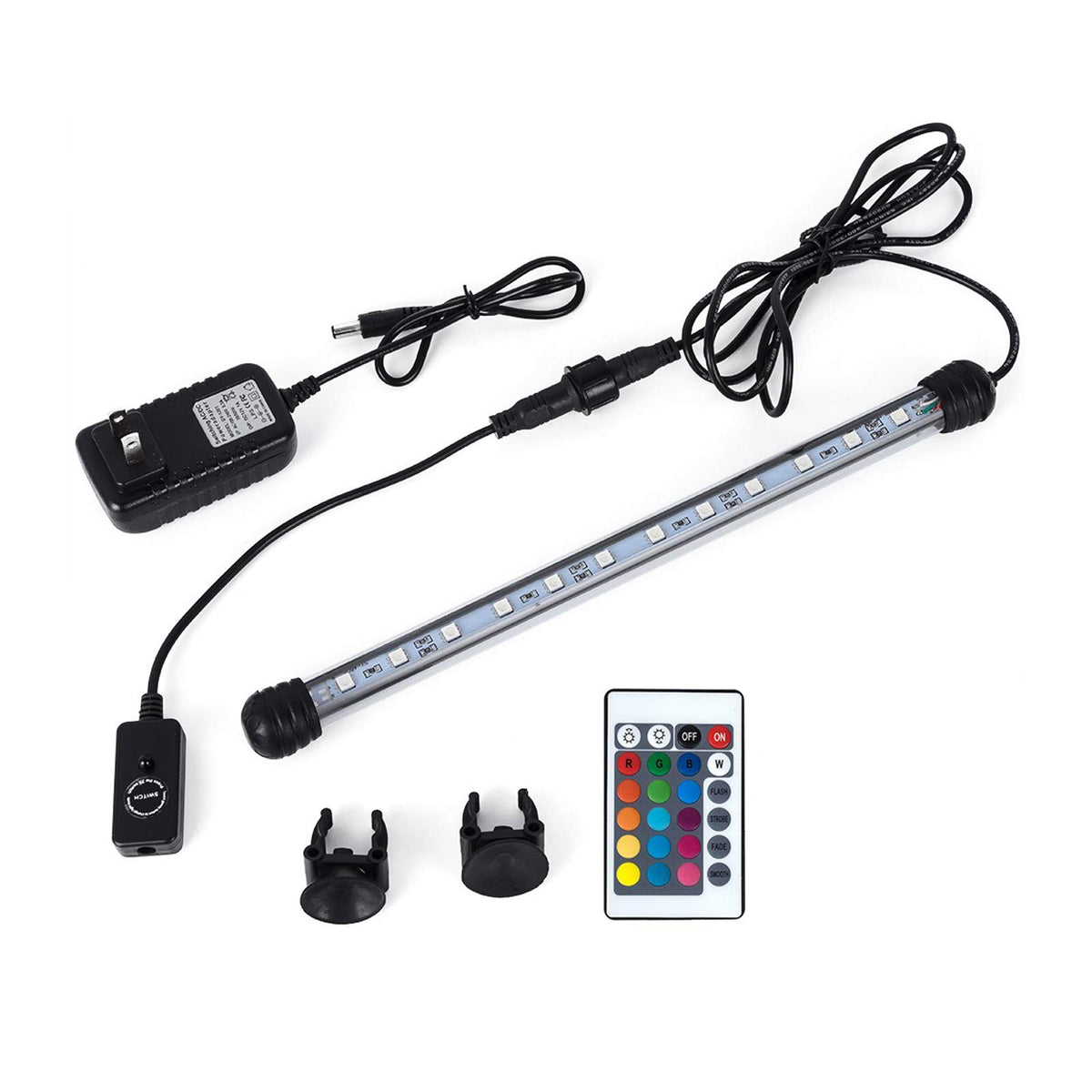 MQ rampe LED face avant montrant l'ensemble des 9 LED et design compact bénéfice éclairage uniforme