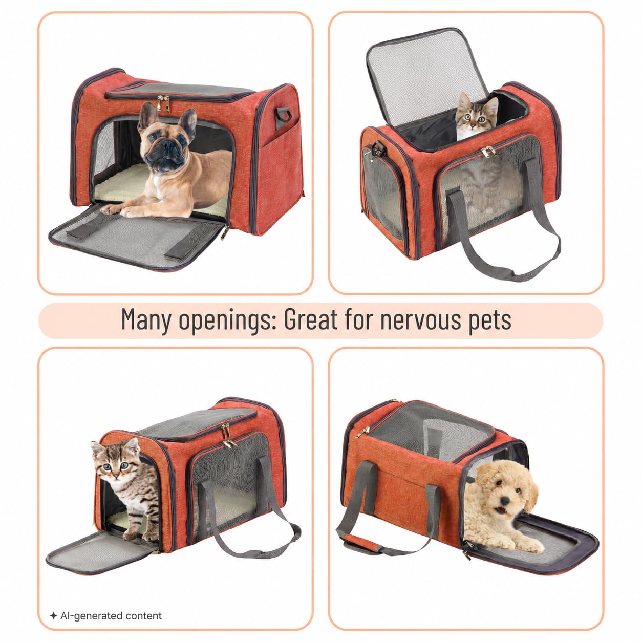Mr. Pen poches de rangement pratiques pour friandises et papiers