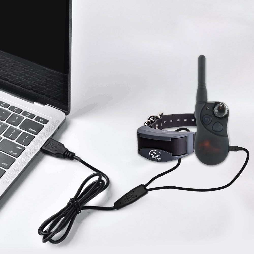 Mrgru comparé au chargeur d'origine SportDOG pour vérification compatibilité
