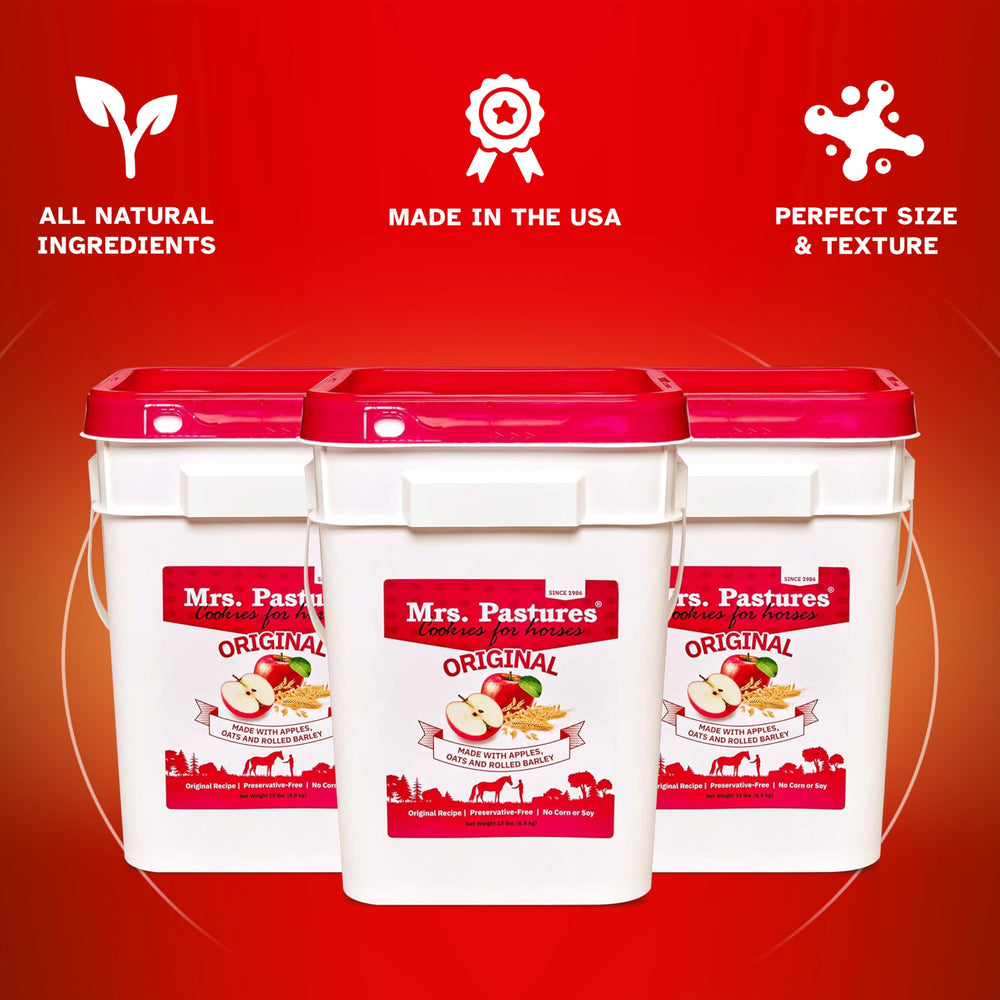 Mrs. Pastures comparaison taille à côté d'un sabot pour échelle pratique