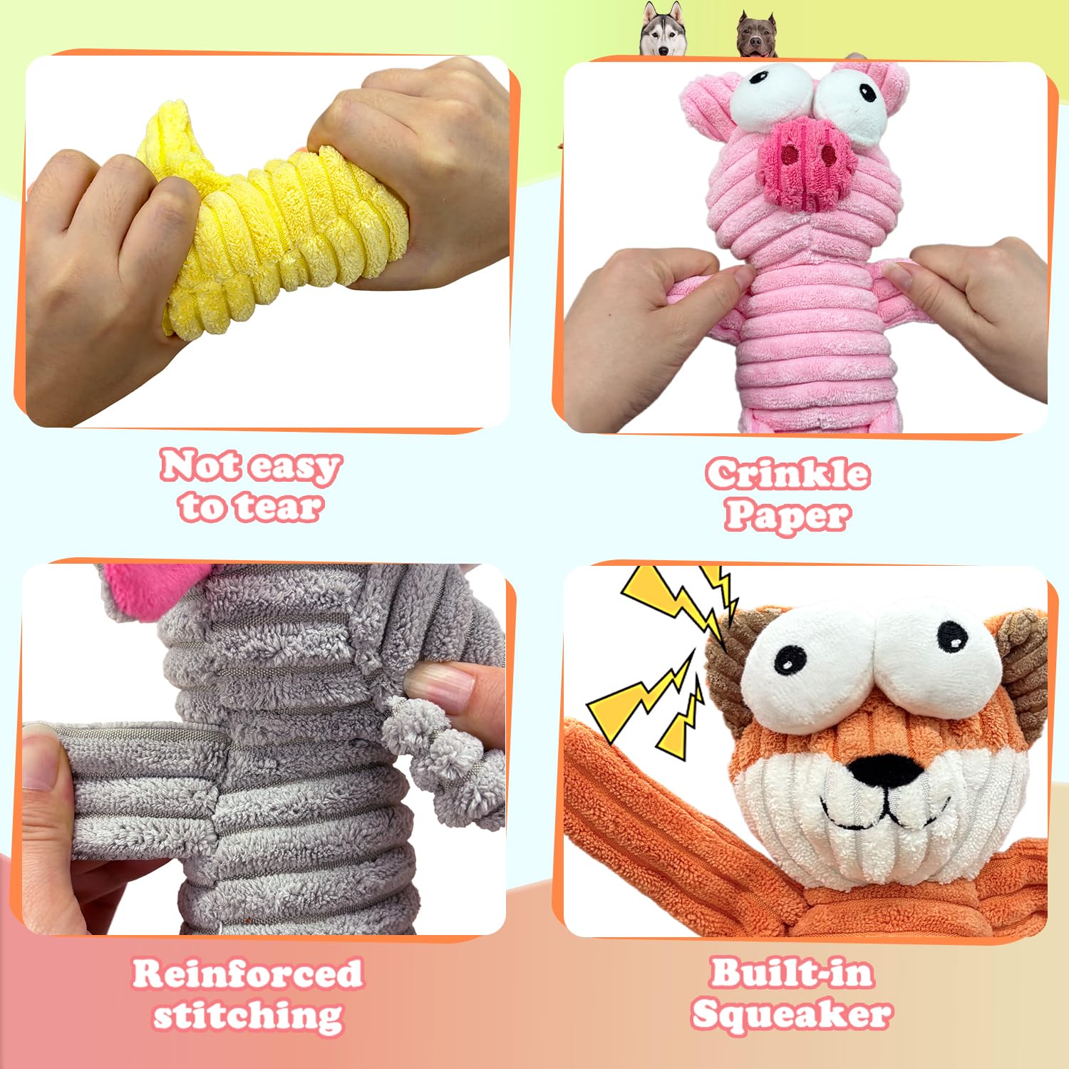 MRSOHRET comparaison taille illustrant l'échelle pratique pour tout chien