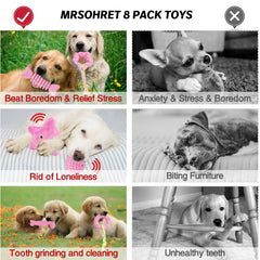 MRSOHRET peluche couineuse en usage divertit et stimule chiot