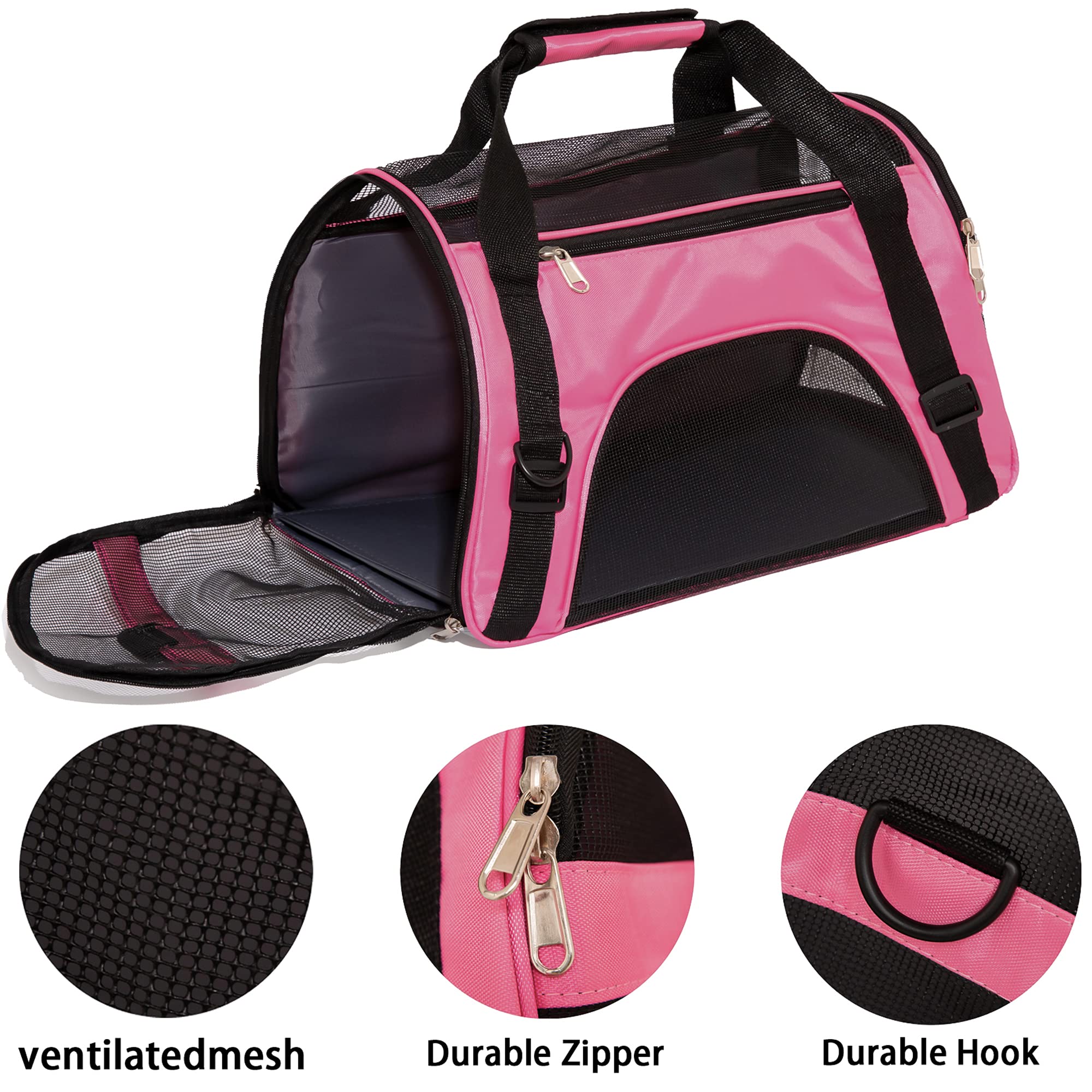 MuchL sac en usage avec chat détendu pour déplacements sécurisés