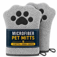 Muddi Pet gant face avant montrant coupe ergonomique et prise sûre
