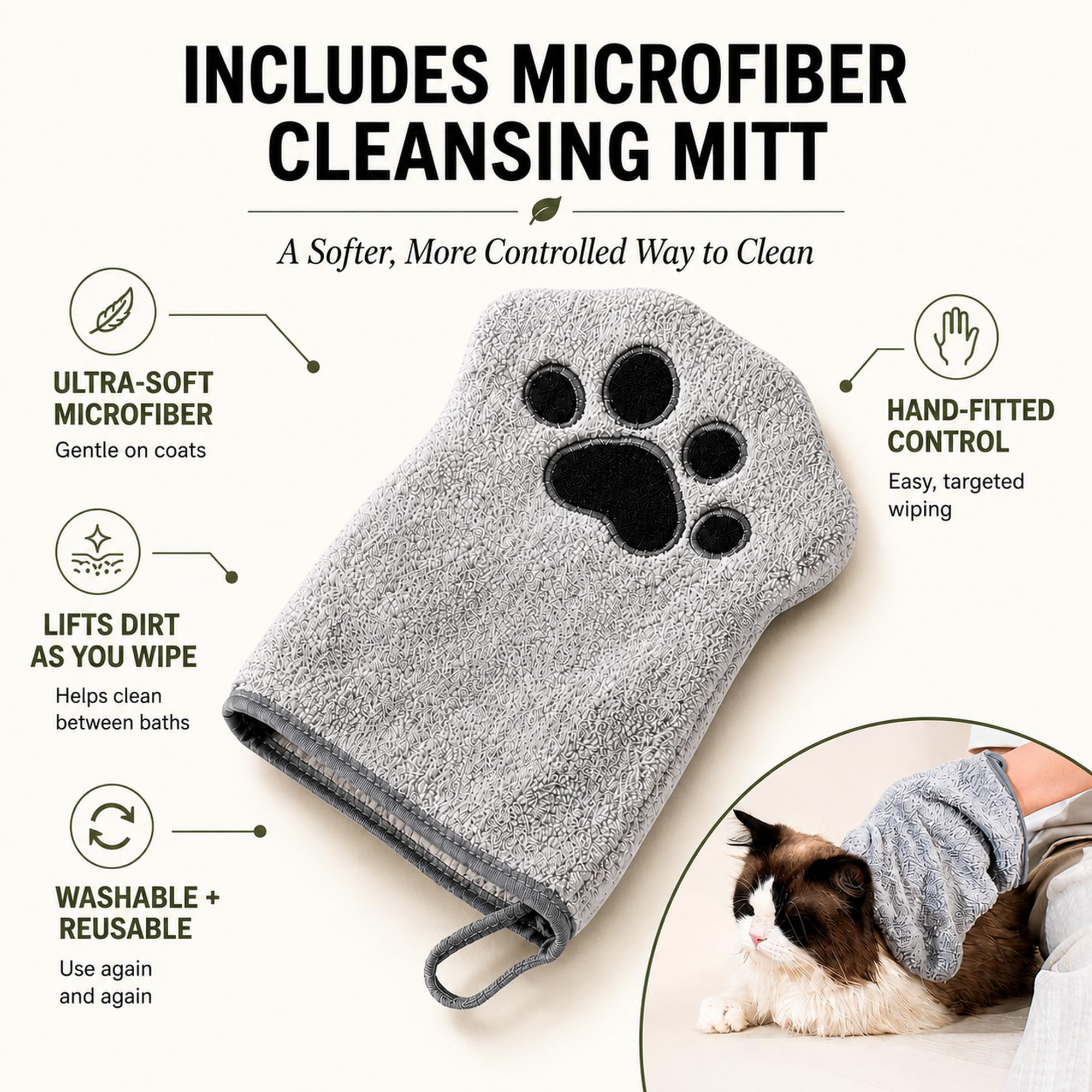 Muddi Pet spray de retouche appliqué pour désodoriser rapidement