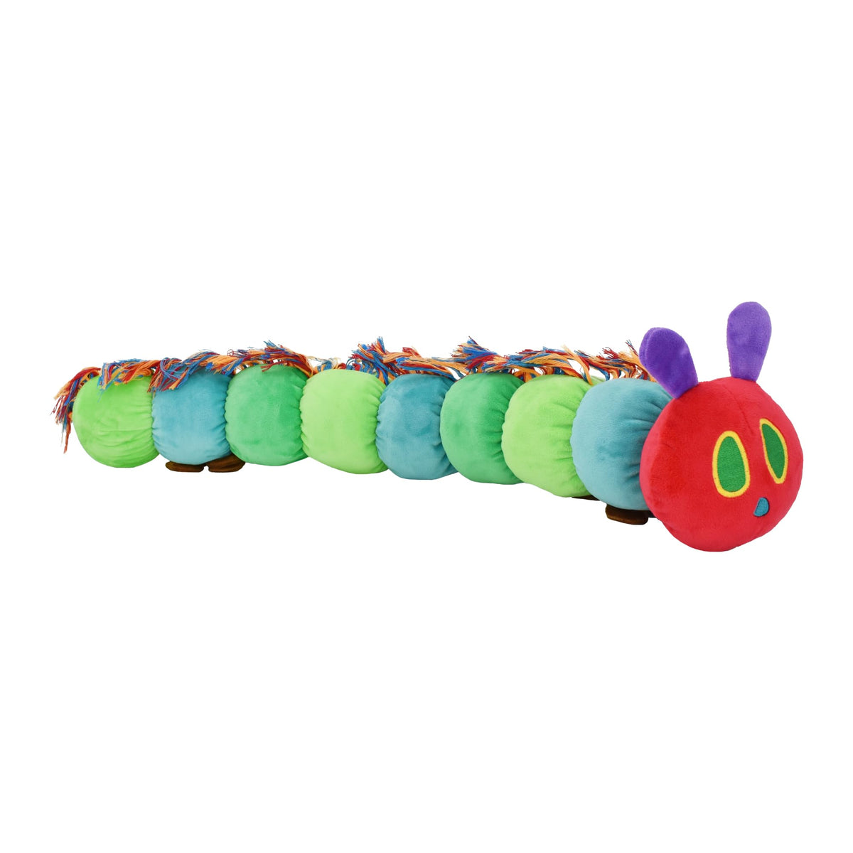Multipet peluche chenille face avant montrant douceur et attrait visuel