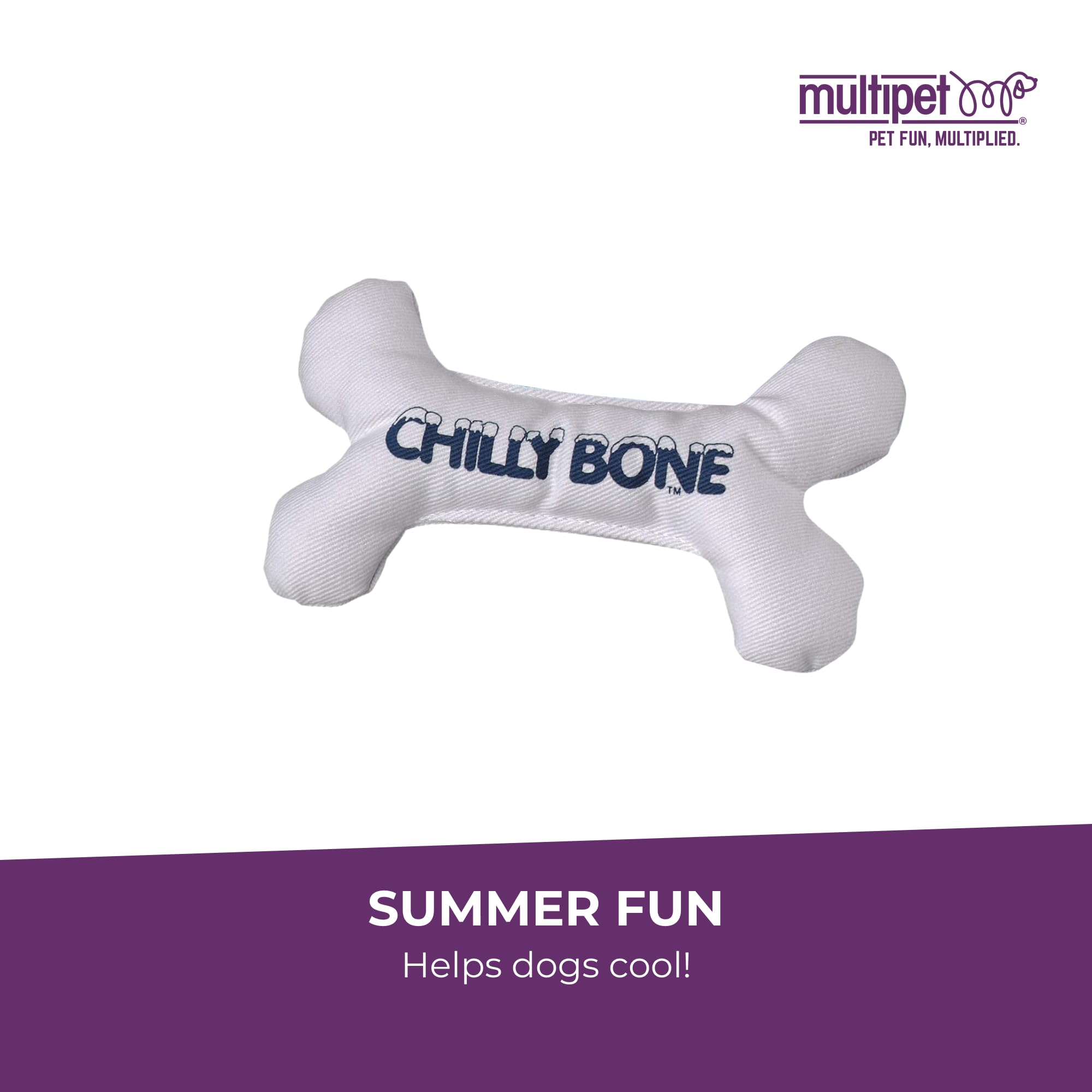 Multipet Chilly Bone comparaison d'échelle pour visualiser la taille