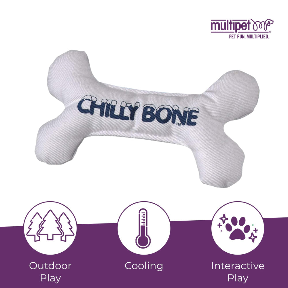 Multipet Chilly Bone intérieur soluble prêt à être rempli d'eau