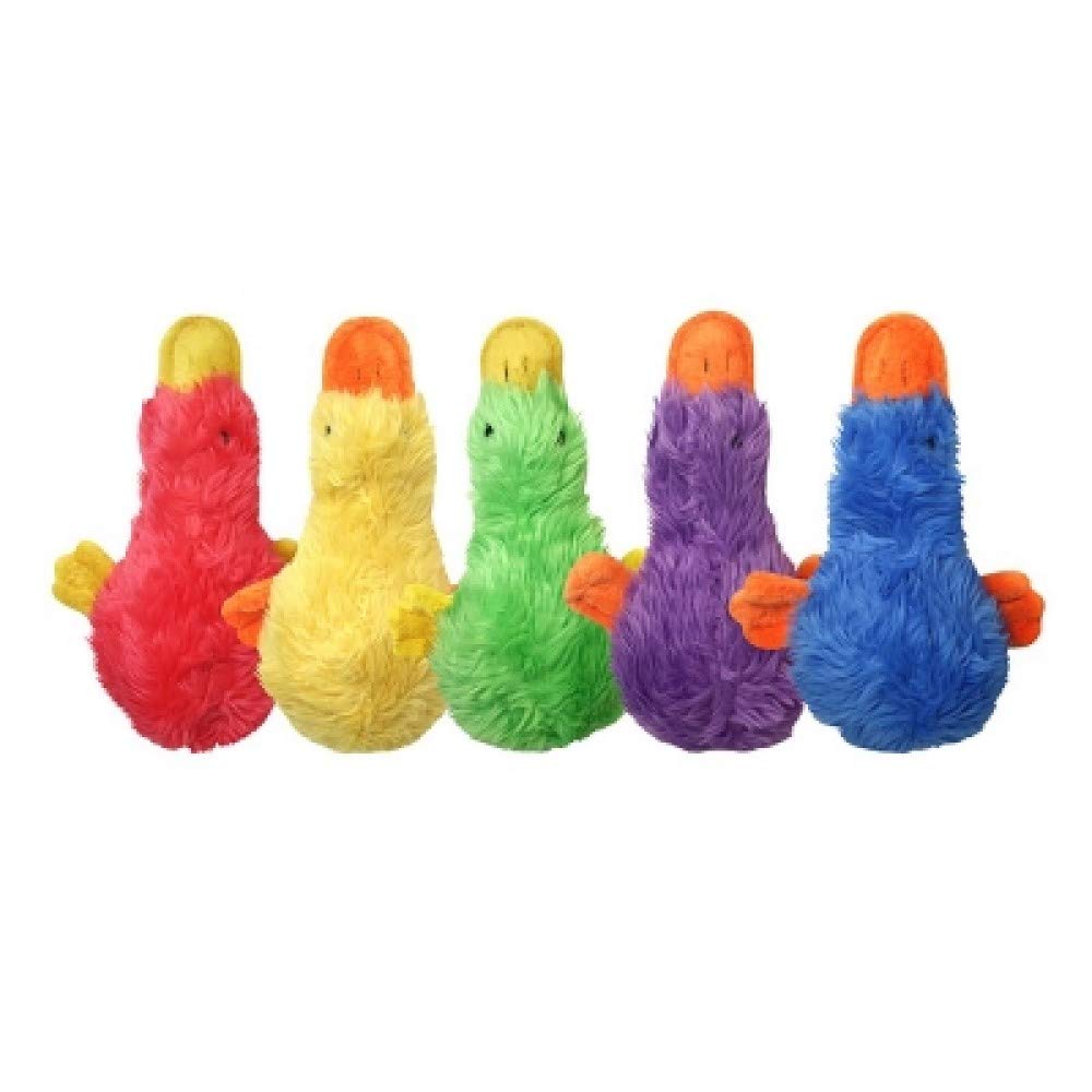 Multipet Duckworth vue avant montrant la peluche et le couineur pour jeu sûr