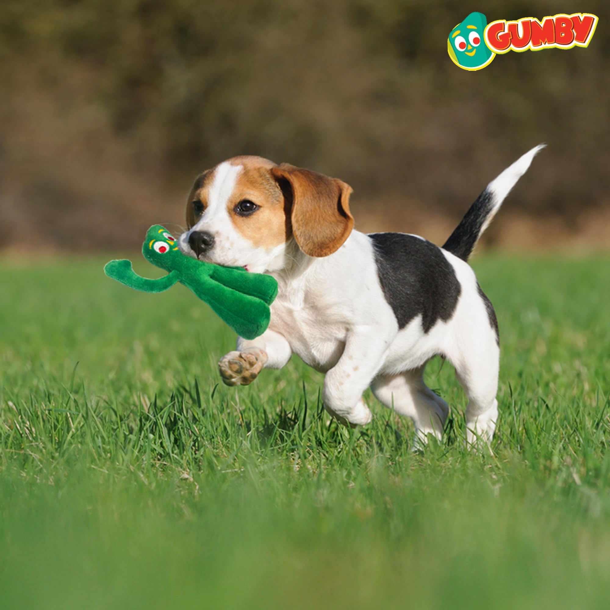 Multipet Gumby étiquette officielle garantissant authenticité