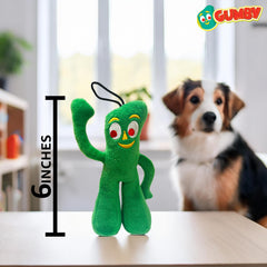 Multipet Gumby gros plan tissu pelucheux montrant douceur et confort