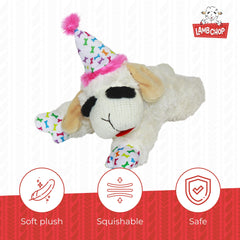 Multipet Lamb Chop pattes à motif os décoratif résistantes visuellement