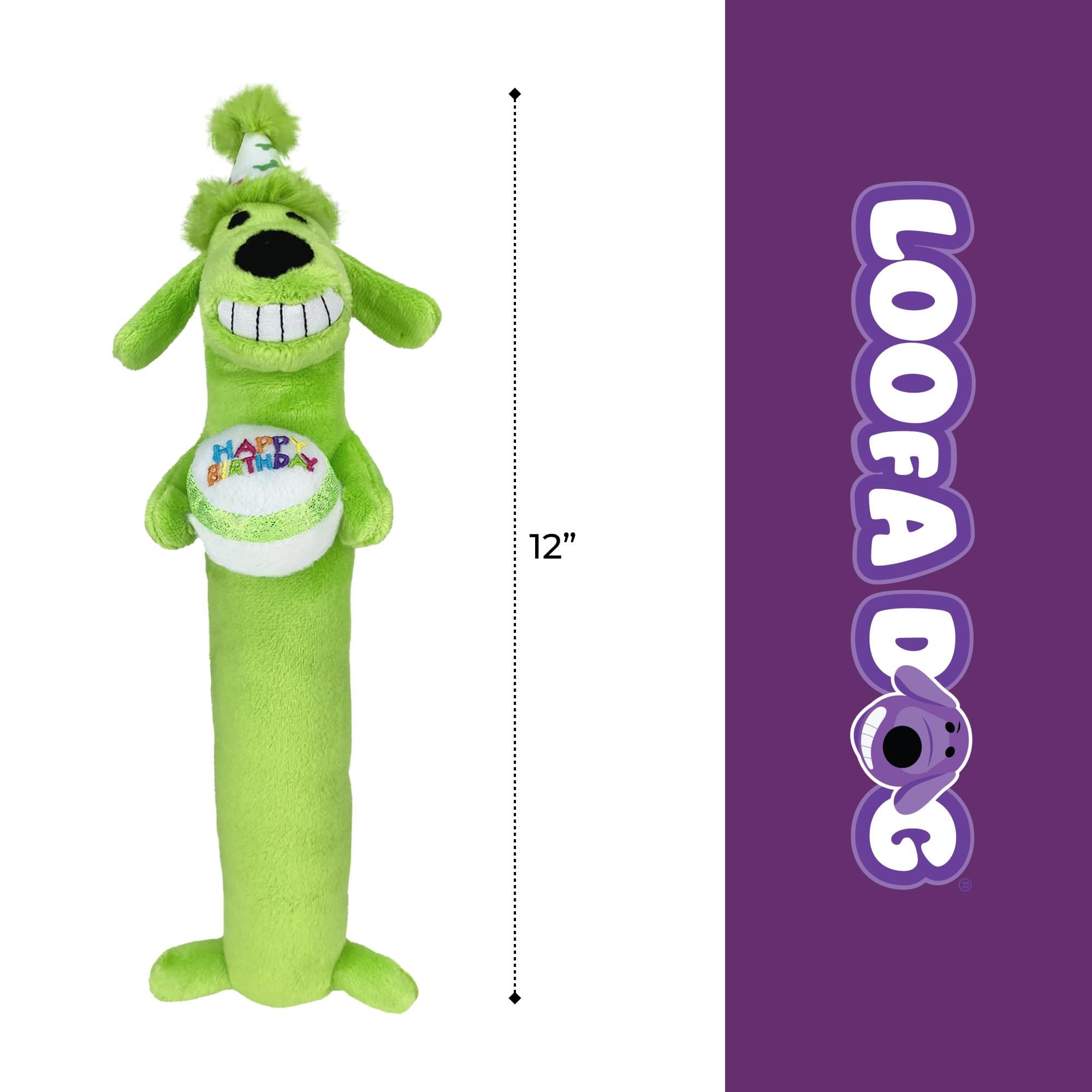 Multipet Loofa comparaison taille 30 cm adaptée grandes races