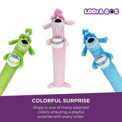 Multipet Loofa intérieur sifflet actif attirant l'attention du chien