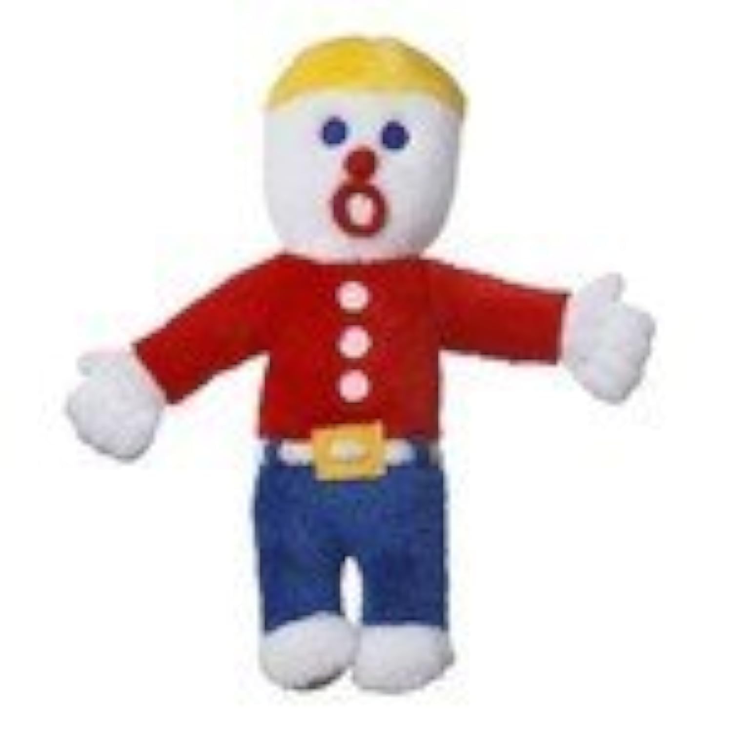 MultiPet Mr.Bill gros plan visage peluche sonore pour jeu interactif